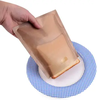 20buc/pachet Non Stick Prăjitor de pâine Pungi Reutilizabile Rezistente la Căldură Sandviș cu Brânză la Grătar Pâine Sac de Bucătărie Gătit, Prăjitor de pâine Saci