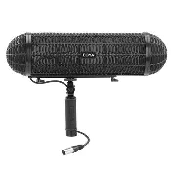 Boya By-Ws1000 Blimp Parbriz Si Suspensie Pentru Microfoane Cușcă Mâner Amortizor De Vânt Pulover Microfon Cablu