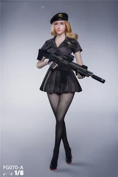 1/6 Cifra de sex Feminin Haine Accesoriu FG070 NE-Stil Militar fără Sudură Chilot Serie Costum tricolor Modelul de 12