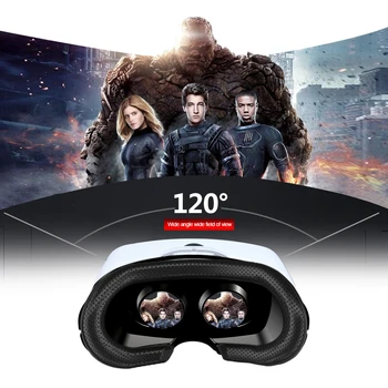 VRG Pro Ochelari 3D VR, Casca de Realitate Virtuala Pentru Smartphone Ochelari VR Dispozitive pentru Jocuri pentru 5-7 Telefonul Mobil oculus quest