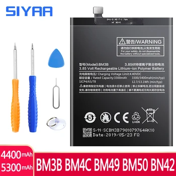 Bateria originala BM49 BM50 BM3B BM4C BN42 Pentru Xiaomi Mi Max se Amestecă 2 Max2 Mix2 Redmi 4 Redmi4 Înlocuire Bateria