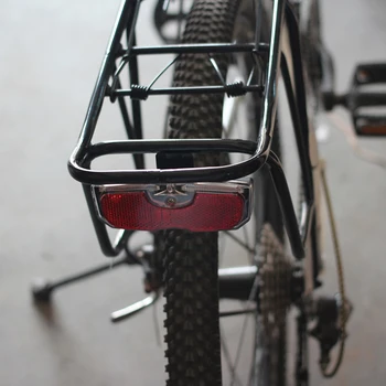 Ciclism biciclete, Biciclete Reflector Spate lampa spate Pentru portbagaj NICI o Baterie Aliaj de Aluminiu Reflectorizant Stop