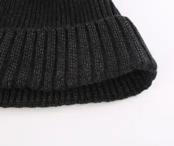 Connectyle Bărbați Femei Iarna Beanie Hat Indesata Cald Masiv Clasic Tricotate Pălării Moi Cap de Craniu în aer liber Capace cu Pom-Pom