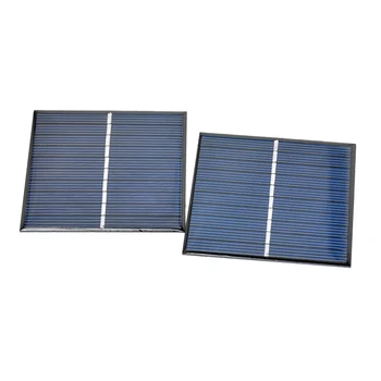 SUNYIMA 2 BUC 5V 160mA 80*80MM Siliciu Policristalin Panouri Solare, celule de Putere Încărcător Pentru DIY încărcare Portabil panouri solare