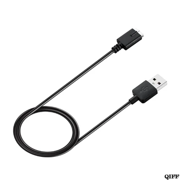 Picătură Navă&en-Gros Negru 1M Cablu USB de Încărcare Cablu Încărcător Rapid de Linie Pentru Polar M430 Rulează Ceas APR29
