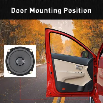 1buc 6 Inch 400W Universal Auto HiFi Coaxial de Vehicule Difuzor Ușă Auto Audio Stereo Muzică Gamă Completă Difuzoare de Frecvențe pentru Autoturisme