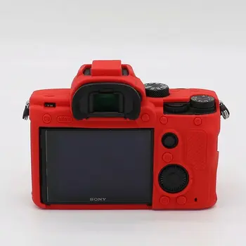 Camera Video Sac de Silicon Moale de Cauciuc de Protecție Caz pentru Sony ILCE-7M3 A7M3 A7III Accesorii de Protecție Durabil