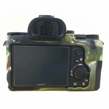 Camera Video Sac de Silicon Moale de Cauciuc de Protecție Caz pentru Sony ILCE-7M3 A7M3 A7III Accesorii de Protecție Durabil