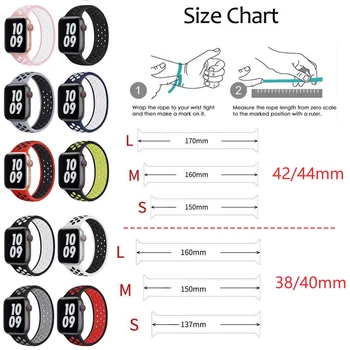 Solo Lichidă Buclă Banda de Silicon pentru Apple Watch Serie SE 6 5 4 3 Curea de 40 de 44mm Înlocui Bratara pentru Iwatch 6 38 40mm Sport band