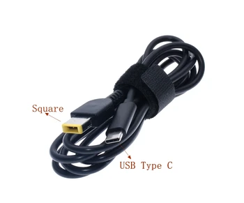 USB 3.1 Tip C Cablu de Încărcare Cablu în Unghi PD Emulator de Declanșare Dc Mufa Alimentare Laptop Adaptor pentru Lenovo Thinkpad X1 Carbon Yoga 13
