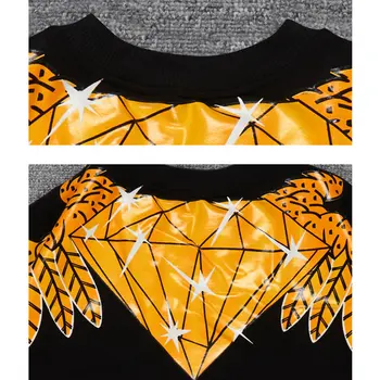 Primavara Toamna Pentru Copii Băieți Fete De Îmbrăcăminte Din Bumbac Cu Maneca Lunga Diamant Seturi De Haine Pentru Copii Trening Copii T-Shirt, Pantaloni 2 Buc/Culoare