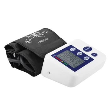 Digital de Braț Monitor de Presiune sanguina Dispozitiv Cu Adaptor de Îngrijire a Sănătății Tensiometru Automat Metru Tensiometru oximetru