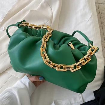 Femei geanta 2020 noua moda lanț sac de mesager de cloud Ori geanta de vara Găluște Sac Geantă de mână de Zi Ghearele saci