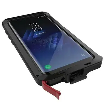 Carcasa de Metal Doom Armura Caz Grele Telefon Mobil Caz pentru Samsung Galaxy S20 S9 S10 S7 S8 Plus Nota 20 10 9 8 Capac rezistent la Șocuri