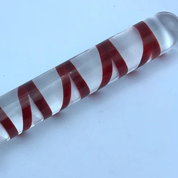 20 CM Super Mare Penis Fals Sticlă Pyrex Dildo de Cristal Produse pentru Sex Real G Spot Vagin Anal, Dop de Fund Masaj Sex Produsele