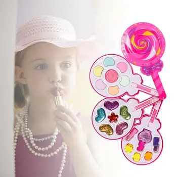 Copii Make-up Set de Jucării de Siguranță Non-toxice Setul de Jucării Pretinde Joc Printesa Joaca Huose Jucarii Moda Cosmetice Fată Copilul Cadouri