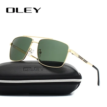 OLEY Brand Polarizat ochelari de Soare Barbati de Moda Clasic Pătrat ochelari Pentru Femei Oculos masculino de sex Masculin Personalizate logo-ul Y1923