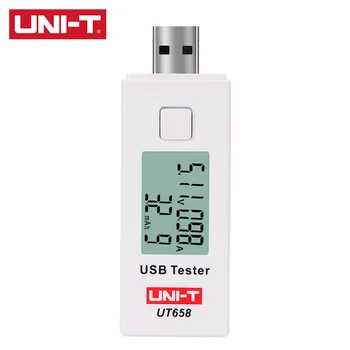 UNITATEA UT658B/UT658 Digital Tensiune de Curent USB-Testere 10 Seturi Capacitate de Stocare a Datelor Display LCD 10cm Lungime Cablu