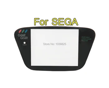 6pcs/lot NOU de Înlocuire Ecran Protector de Plastic Capacul Obiectivului pentru Sega Joc Gear Sistem pentru sega gg lentile negru