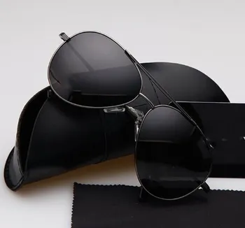 Protecție UV400 ochelari de Soare în aer liber Om de Conducere Pescuit Ochelari Cadru din Aliaj