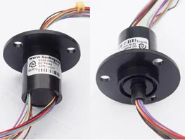Electric Macara Capsulă inel de Alunecare OD 22mm 18 circuite /2A semnal SENRING