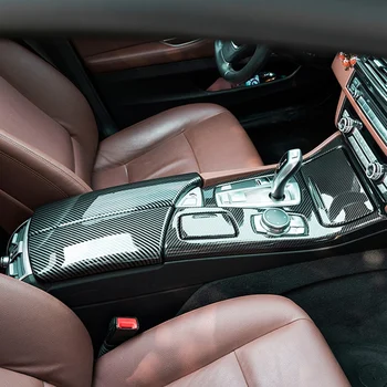 Pentru 2011-2017 BMW Seria 5 F10 F18 cotiera cutie de protecție autocolant decorativ de acoperire interior auto accesorii auto LHD