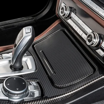 Pentru 2011-2017 BMW Seria 5 F10 F18 cotiera cutie de protecție autocolant decorativ de acoperire interior auto accesorii auto LHD