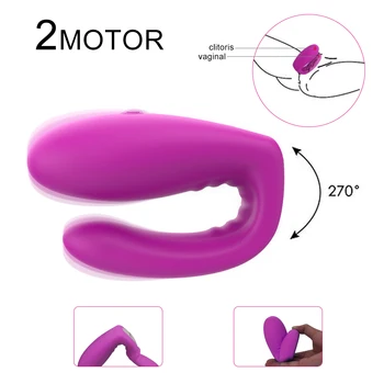 Dublu Penis artificial Vibratoare Jucarii Sexuale pentru Femei Barbati Vibratoare Ou de G-Spot Stimulator Vibrator pentru Clitoris Analsex Vagine pasarici rase Masaj