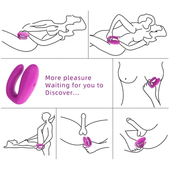 Dublu Penis artificial Vibratoare Jucarii Sexuale pentru Femei Barbati Vibratoare Ou de G-Spot Stimulator Vibrator pentru Clitoris Analsex Vagine pasarici rase Masaj