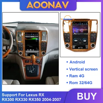 AOONAV 11.8 inch Android auto navigație GPS Pentru Lexus RX300-330-350-400h 04-08 radio casetofon capul unitate multimedia player