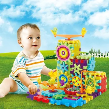 De Vânzare la CALD 81Pcs/set Electrice Unelte Puzzle 3D Kituri de construcții Cărămizi din Plastic Jucării Educative pentru Copii Pentru Copii Cadouri