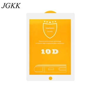 JGKK 10D Acoperire Completă Tempered Glass pentru Apple IPad 9.7 Pro 12.9 2018 10.5 11 12.9 Tableta cu Ecran Protector de Film Protector