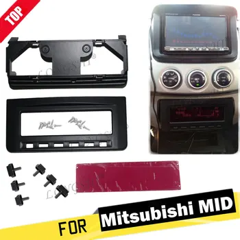 Fascia Pentru Mitsubishi Pajero Sport Triton L200 Mornitor MID Radio, DVD Mijlocul Stereo Panou de Bord de Montare Instalare Trim Kit 2d