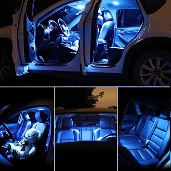 12pcs accesorii Auto LED Interior Becuri kituri Pentru 2000-2009 Subaru Legacy Harta Dom Portbagaj Lampa plăcuței de Înmatriculare