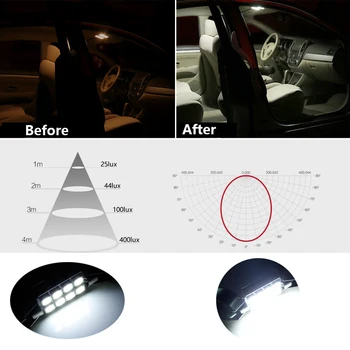 13Pcs Canbus Led-uri Auto Bec Pentru BMW X3 E83 2004-2010 Led-uri Lumina de Interior Kit Dome Harta de Iluminat Accesorii Auto