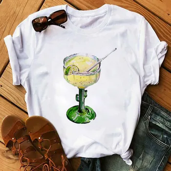 Amuzant Lamaie Grafică Design Print T-shirt de Vară 2020 Maneca Scurta Alb 90 Harajuku Fata Tricou Estetice Haine,Picătură Navă