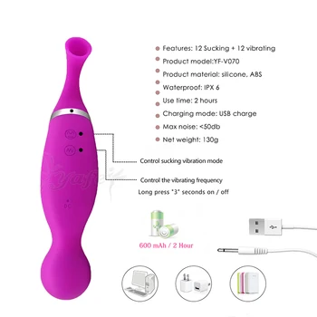 Multispeed Supt Vibrator pentru Stimularea Clitorisului Fraier G Spot Lins Clitoris Biberon Masaj Flirt Erotice Jucarii Sexuale pentru Femei