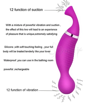 Multispeed Supt Vibrator pentru Stimularea Clitorisului Fraier G Spot Lins Clitoris Biberon Masaj Flirt Erotice Jucarii Sexuale pentru Femei