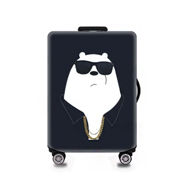 Ursul desene animate model de bagaje protector călătoresc accesorii valiza elastic capace de protecție Cărucior caz Praf de 18-32 inch