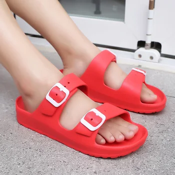 De Vară 2020 Femei Jeleu Pantofi pentru Femeie Papuci de sex Feminin Casual Plat Doamnelor Catarama Slide-uri de Femei Bomboane de Culoare sandale Încălțăminte de Plajă