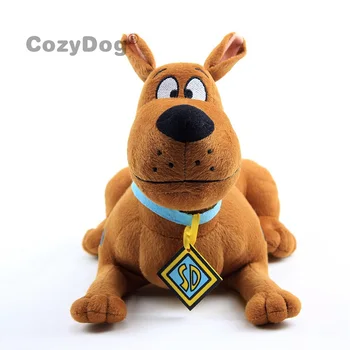 30 x 22 cm Scooby Doo Câine Jucării de Pluș Peluche Animale de Pluș Jucării de Desene animate Anime Câine Moale Papusa de Dimensiuni Mari, Femei cu Copil Cadou Decor Acasă