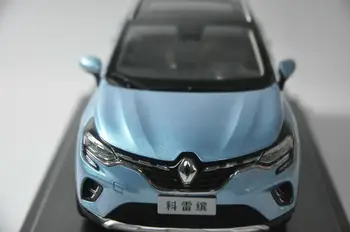 1:18 Model de turnat sub presiune pentru Renault Captur 2019 SUV Albastru Aliaj Masina de Jucarie Miniatura de Colectie Cadouri de Vânzare Fierbinte Altis