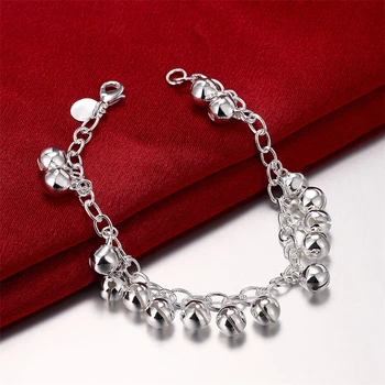 DOTEFFIL 925 Sterling Silver Bells Bratara Pentru Femei de Moda Farmec Nunta Petrecere de Logodna Bijuterii