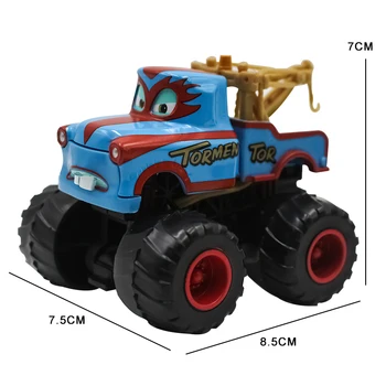 Disney Pixar Cars 1:55 Înfricoșătoare Rasta Carian McMean Tormentor Monstru Mater Turnat Sub Presiune Mașină De Jucărie Camion, Vehicule, Jucarii Copii, Cadouri