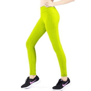 2020 Nou Umflaturi pantaloni culoare Solidă Jambiere de Yoga de fitness, Colanti Pentru Femei Sportive de Antrenament Leggins Elastic Pantaloni Slim