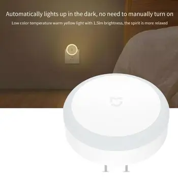 Original Xiaomi Smart Senzor de Lumină Touch Control cu LED-uri lampă de pat Lumina de Noapte 0,4 W 1.5 LM 2400K Lampă de Perete pentru Dormitor, Camera de zi