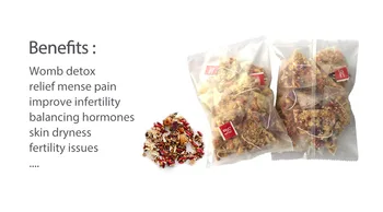 20 buc/2 pachete de Plante uter de detoxifiere cu ceai de sex Feminin Uterului Curățare Vindecare Încălzirea DETOXIFIERE UTER vagin de Îngrijire a Sănătății