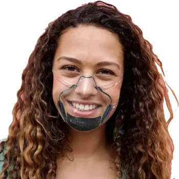 1 buc Noua Masca de Fata Unei Alternative Radicale Transparent Shield Mască Transparentă Masca Masca de fata Măști mondmasker Mouthmask