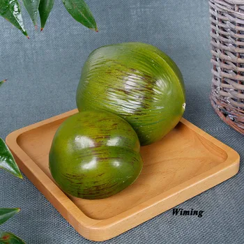 Mare Artificiale Fructe false de nucă de cocos model fructe de Simulare elemente de recuzită Pentru fructe magazin dulap de bucătărie Petrecere festiv consumabile