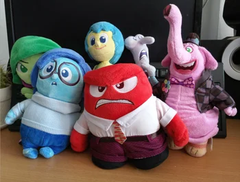 Fierbinte De Vânzare Jucării De Pluș Tristețea Frica Bucuria Dezgust Mânie Moale Păpușă Jucărie Umplute În Interiorul Jucărie Pentru Copii